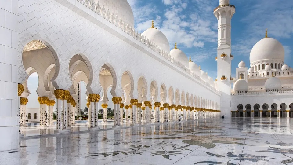 Emirati Arabi Uniti - Moschea di Abu Dhabi